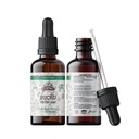 Buchu Tincture, Organic Buchu Extract (Agathosma Betulina) Getrocknete Blatt-Gesundheitsergänzung, Non-GMO in Kaltgepresstem Organisch Gemüse Glycerin 2 oz, 670 mg