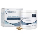 Nureltro® Brain Ergänzungen für Gedächtnis und Fokus, 120 Kapseln - Nootropics Brain Support Supplement, Focus Supplement, umfassende Brain Health Supplements für Erwachsene und Senioren, Koffeinfrei