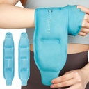 Comfytemp Wrist Ice Pack Wrap für Carpal Tunnel Relief, 2 Packs, FSA Eligible, Gel Ice Packs für Verletzungen Wiederverwendbar für Handgelenk, Heiße kalte Kompressor Brace, Surgery Recovery Items Geschenke Männer Frauen