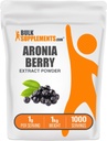 BulkSupplements.com Aronia Extract Powder - Aronia Berry Extract, Chokeberry Supplement - Glutenfrei, 1g pro Servierung, 1kg (2.2 lbs) (Pack von 1)