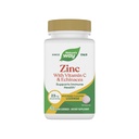 Nature's Way Zinktabletten mit Vitamin C & Echinacea, Zinkpräparate für Männer und Frauen, Immununterstützung *, Wildbeerengeschmack, 60 Pastillen (Verpackung kann variieren)