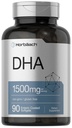 Horbaach DHA Ergänzung 1500mg | 90 Softgels | EPA, Omega 3, DHA | Non-GMO, Glutenfrei