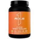 Regel 1 Clear Whey Isolate - 20g All-whey Isolate Protein, Über 9g EAAs, 300mg Elektrolytminerale, 90 Kalorien, Licht, Crisp und Refreshing Taste (27 Servierungen, Peach Mango)