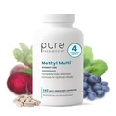 Pure Therapro Rx Methyliertes Multivitamin für Männer und Frauen | Methyl Multi ohne Eisen + Methyl B12 & Methylfolate | Pharma Grade | 240 Kapseln, 4-Monat-Versorgung