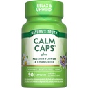 Nature's Truth Calm Caps | 90 Kapseln | mit Passion Blume und Kamille | Non-GMO, Gluten kostenlose Ergänzung
