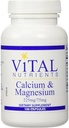 Vital Nutrients Calcium Magnesium Vitamins, 225mg/75mg, 100 Count