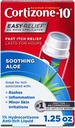 Cortizone-10 Maximale Kraftberuhigung Aloe Itch Relief Kein Mess-Applikator, 1% Hydrocortison, Fast-Acting, Anti-Itch Flüssigkeit für Bug-Bites, Rash, Eczema, Psoriasis, Gift Ivy, Oak & Sumac, 1,25 fl oz