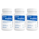 MAJOR MagDelay Magnesium Chloride 64 mg - Delayed-Release Magnesium Supplement - Nahrungsergänzung - 60 Tabletten (3 Packung)
