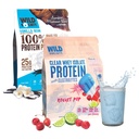 WILD SOCIETY Clear Isolate + Whey Konzentrat Super Combo - Rocket Pop Clear Whey + Vanilla Bean Whey Konzentrat