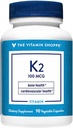 Vitamin Shoppe Vitamin K2-100 MCG (90 vegetarische Kapseln)