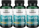 Swanson AjiPure Aminoacido Taurina 1000 Milligrammi 60 capsule di veg (3 Pack)