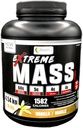 Extreme Maß Gewicht Gainer Muscle Builder, 10 lb (4.54 kg) mit weniger Zucker für Intensiv-Workout-Training Aus hochkalorie Fortified whey Protein (Vanilla)