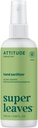 ATTITUDE Handzerstäuber Spray, geprüft, Tötet Germs & Bacteria, Vegan & Plant-Based, Safe für Erwachsene & Kinder, Olivenblätter Duft, 3.38 Fl Oz (Spray Bottle)