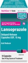 HealthCareAisle Lansoprazole 15 mg - 14 Delayed-Release Kapseln - Säure Reducer, Bäume Häufige Sodbrennen