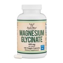 Magnesium Glycinate 400mg | 180 Kapseln | Schlaf, Muskel, & Herz Unterstützung | Vegan, Third Party Tested, Glutenfrei, Non-GMO, von Double Wood Supplements
