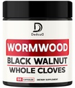 12in1 Wormwood Kapseln Black Walnut Cloves, Ginger, Turmeric Curcumin & Black Pepper - Immunsystem - 60 Kapseln