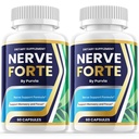 (2 Pack) Nerve Forte Pills, Nerve Forte Capsules Advanced Strength Formula for Overall Wellness Support, Nerve Forte Reviews, Nerveforte Maximum Performance Vitamin Supplement Support (120 Kapseln)