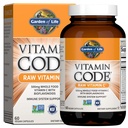 Garten des Lebens Vitamin-Code Rohe Vitamin C - 60 Kapseln, 500mg Ganze Nahrung Vitamin C Kapseln + Frucht & Veggie Mischung & Probiotika, Ergänzungen für Erwachsene, Vegan, Glutenfrei