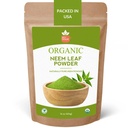 SPICY ORGANIC Neem Powder – 16 oz. - Certified USDA Organic -Non-GMO - Fresh Dried Neem Blätter Pulver für gesundes Haar und Haut - Azadirachta Indica Ayurvedic Kräuter für allgemeines Wohlbefinden
