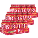 Stacker 2 Vitamin B Complex B12 B6 B3 Liquid Energy Shots - Acai & Pomegranate - Cyanocobalamin, 10.000% DRV - B-6 Pyridoxin 40mg - B3 Niacinamid (Niacin) 20mg - BASED BOX Bundle (2oz, Packung 36)