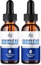 (2 Pack) Amiclear Drops - Offizielle Formel - Amiclear Healthy Support Supplement Ami Clear Advanced Drops, Amiclear Alternative to Pills Supplement Drops Ami Clear Drops neue Formel 2023 (2 Flaschen)
