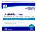 Qualität Wahl Loperamid 2mg Anti-Diarrheal 24 Count Softgel