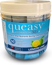 Drei Lollies Queasy Hydration MD Packets - Hydration & Digestive Health Support während der Behandlung - Rehydrates, Eases Nausea & Ersetzt Nährstoffe - Natural & Non-Drowsy - 50 Packets