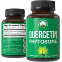 Peak Performance Ultra Pure Quercetin Phytosome Vegan Capsules - Rich Sophora Japonica Extract for Max Absorption Now. Quercetin 250mg Supplement Kapseln. Made in USA