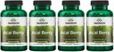 Cigno Acai Berry Antiossidante Supporto 500 Milligrammi 120 capsule (4 pacchetto)