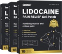 Sumifun 4% Lidocaine Pain Relief Patches - 54 Count Patches für Rücken, Schulter, Muskel, Gelenke, Knieschmerzen Relief - Lower Back Pain Relief Produkte - Schmerz Patches Maximum Stärke Lidocaine