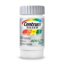 Centrum Silver Multivitamin für Erwachsene 50 Plus, Multivitamin/Multimineral Supplement, Vitamin D3, B-Vitamine, Glutenfrei, Non-GMO Zutaten, unterstützt Gedächtnis und Kognition in älteren Erwachsenen - 80 Ct