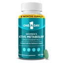 Ein Tag Frauen aktive Stoffwechsel täglich essentiell, Multivitamin für Frauen, Stoffwechselunterstützung, Vitamine für Frauen mit allen 8 B-Vitaminen, Vitamin D, Magnesium & Mehr,120 Count