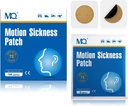 MQ 84ct Motion Sickness Patches Non Drowsy, Sea Sickness Patches für Cruise Travel Essentials, Waterproof Patch Hinter Ohr für Auto Flugzeug Altitude Sickness, Long Last 72H