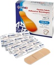 Flexible Stoffbandagen - Flex Stoffklebebänder Finger-Tip Bandagen Knuckles und Thumb Bandagen für Fingerpflege und zum Schutz von Wunden vor Infektion - (100 Count Box)