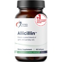 Designs für Gesundheit Allicillin - Allicin Supplement mit 200 mg Knoblauchöl + Petersilienöl - Knoblauchpillen mit starken Sulfiden - Enteric beschichtet, um Geruch zu reduzieren, Nicht-GVO (60 Softgels)