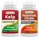 Kelp Supplement 150 Mcg & Kalium Citrat 99mg