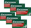 Excedrin Migraine Relief Medication, 24 Caplets (Pack von 6)