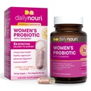 Tägliche Nouri-Probiotika für Frauen | Vaginale Gesundheit + Urin-Trakt Unterstützung | Vaginaler pH & Mikrobiom-Balance | 5 klinisch untersuchte Stämme + Cranberry & Omega | 30-Tage-Versorgung