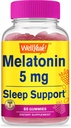 Naja Melatonin Gummi 5 mg - Natürliche Quellen Flavors - Drug-Free Gummy Supplement - Glutenfrei und Gelatinfrei, Vegetarisch - 60 Gummis