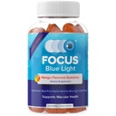 Fokus Blue Light Supplement | Lutein und Zeaxanthin Ergänzung für Augengesundheit und blauen Lichtschutz | 60 Count Mango Flavored Gummy, 30 Tage Versorgung