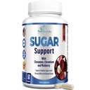 Zuckerunterstützungsergänzung mit Zimt, Chrom, Mulberry, Alpha Liponsäure - 20 Kräuter & Vitamine - Non-GMO, 60 Kapseln