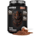 Birdman Falcon Performance Vegan Protein Powder, 31g Protein, 5g Creatine, 5g BCAA, Probiotics, Elektrolyte, Pre Workout, Low Carb, Sugar Free & Dairy Free, Plant Based Chocolate Protein -19 Portionen