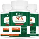 1600MG Palmitoylethanolamid 99% mit Luteolin & Quercetin, Hohe Absorption, Pea Supplement 180 Kapseln