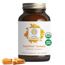 Pure Synergy SuperPure Turmeric Extract | Organic Curcumin Supplement | 500 mg Turmeric Extract Kapseln | Potentielle Unterstützung für Immun- und Gelenkgesundheit (60 Kapseln)