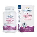 Nordic Naturals Prenatal DHA, Unflavored - 180 Soft Gels - 830 mg Omega-3 + 400 IE Vitamin D3 - Unterstützt die Gehirnentwicklung bei Babys während der Schwangerschaft und Stillzeit - Nicht-GVO - 90 Portionen