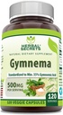Herbal Secrets Gymnema Supplement | 500 Mg pro Servieren | 120 Veggie Kapseln | Non-GMO | Gluten Free | Made in USA