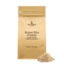 PURE ORIGINAL INGREDIENTS Brown Rice Vegan Protein Pulver (1 lb) Gefiederte Brown Rice, Glutenfrei, Shakes & Smoothies
