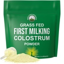 First Milking Colostrum Powder von Grass Fed USA Kühe Milch innerhalb von 6 Stunden der Geburt, um die bioaktivsten Nährstoffe zu erhalten. Hohe Immunoglobulin Bovine Kolostrum-Ergänzung für Menschen