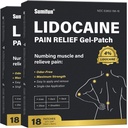 Sumifun 4% Lidocaine Pain Relief Patches - 36 Count Patches für Rücken, Schulter, Muskel, Gelenke, Knieschmerzen Relief - Lower Back Pain Relief Produkte - Schmerz Patches Maximum Stärke Lidocaine