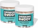Getränke Buddy (2pack, Nachspülhilfe mit DHM, Prickly Pear, L-Cystine und L-Theanin, Milchdistel, B-Vitamine, Ginger